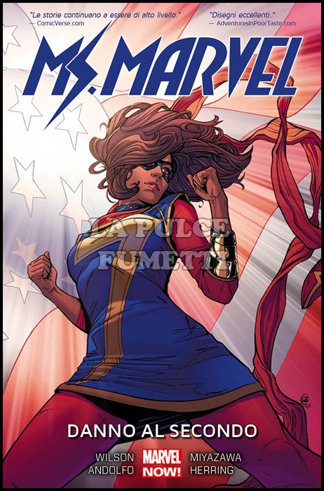 MARVEL COLLECTION - MS. MARVEL #     7: DANNO AL SECONDO